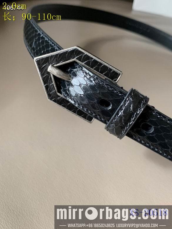 Replica YSL Belt 20mmX90-110cm 8L01