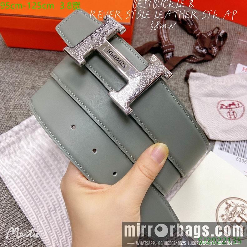 Replica Hermes Belt 38mmX95-125cm 7D119