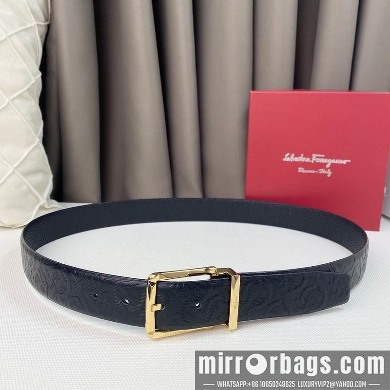 Replica Ferragamo belt 35mmX95-125cm 7D21