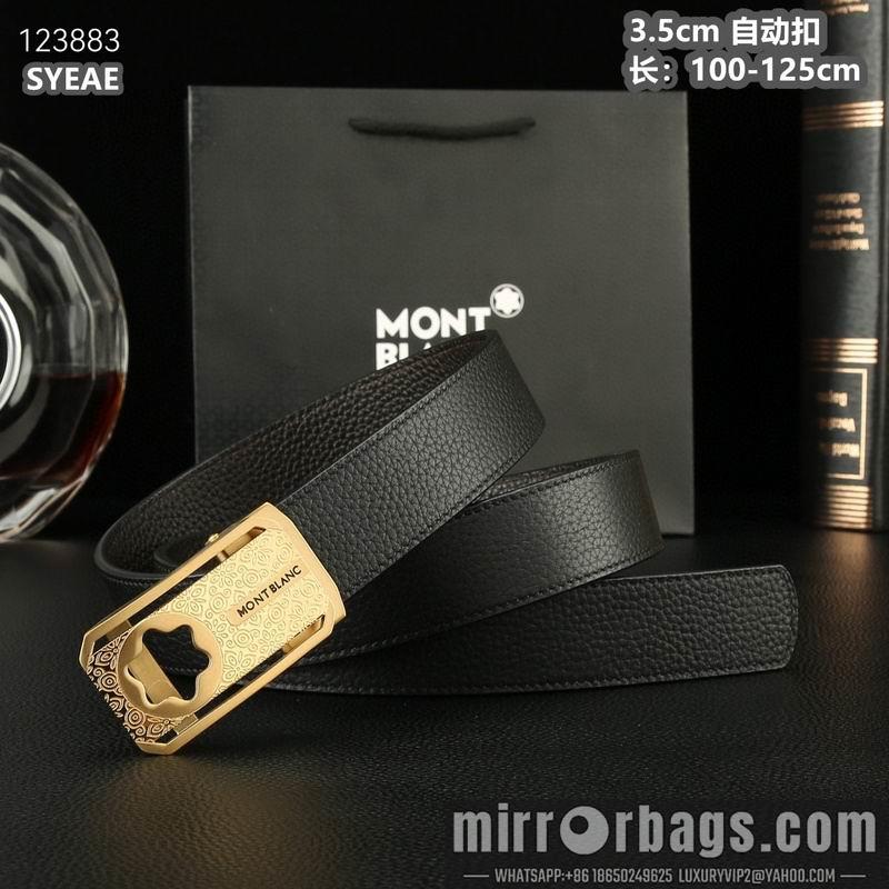 Replica Montlanc belt 35mmX100-125cm 8L44