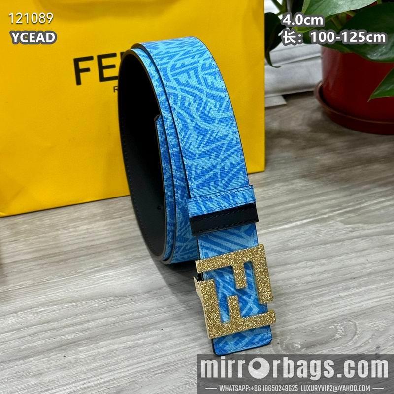 Replica Fendi belt 40mmX100-125cm  8L124