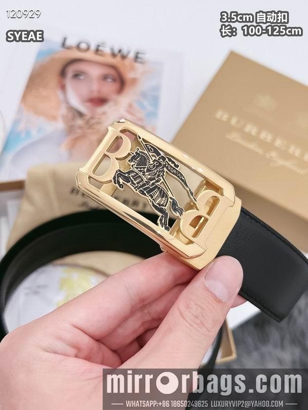 Replica Burberry belt 35mmX100-125cm 8L86