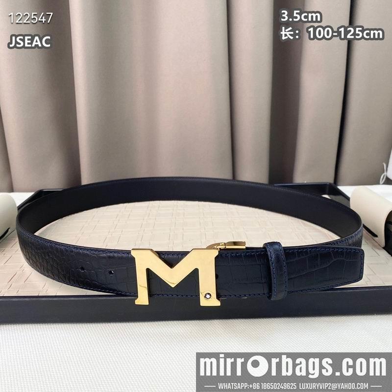 Replica Montblanc belt 35mmX100-125cm 8L09