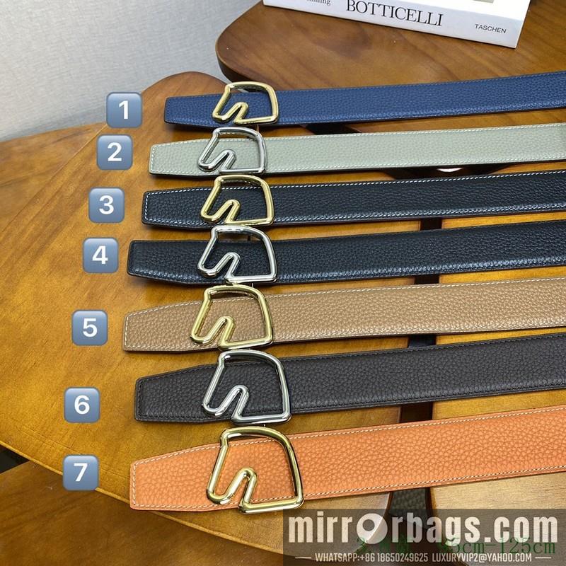 Replica Hermes Belt 38mmX95-125cm 7D53