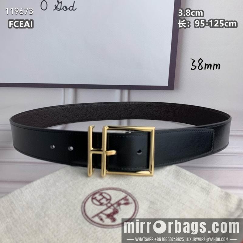 Replica Hermes belt 38mmX95-125cm 8L040802