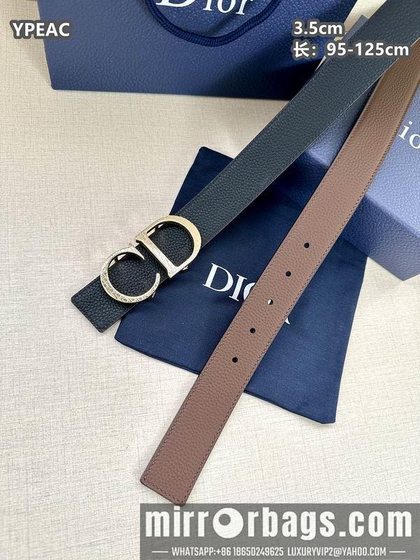 Replica Dior belt 35mmX95-125cm 8L37