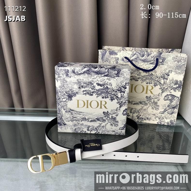 Replica Dior Belt 20mmX90-115cm 8L05