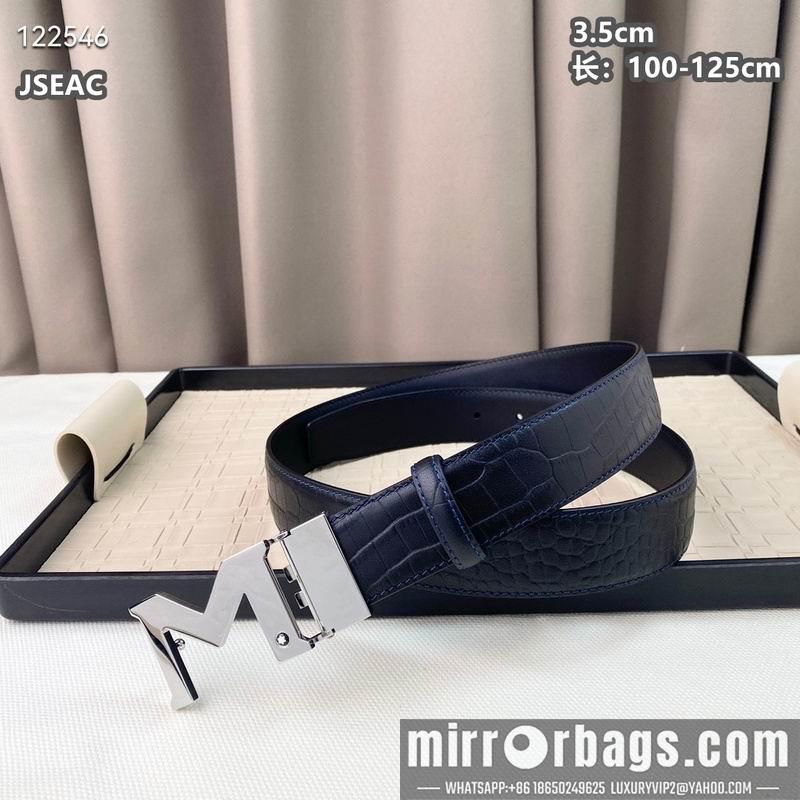 Replica Montblanc belt 35mmX100-125cm 8L09