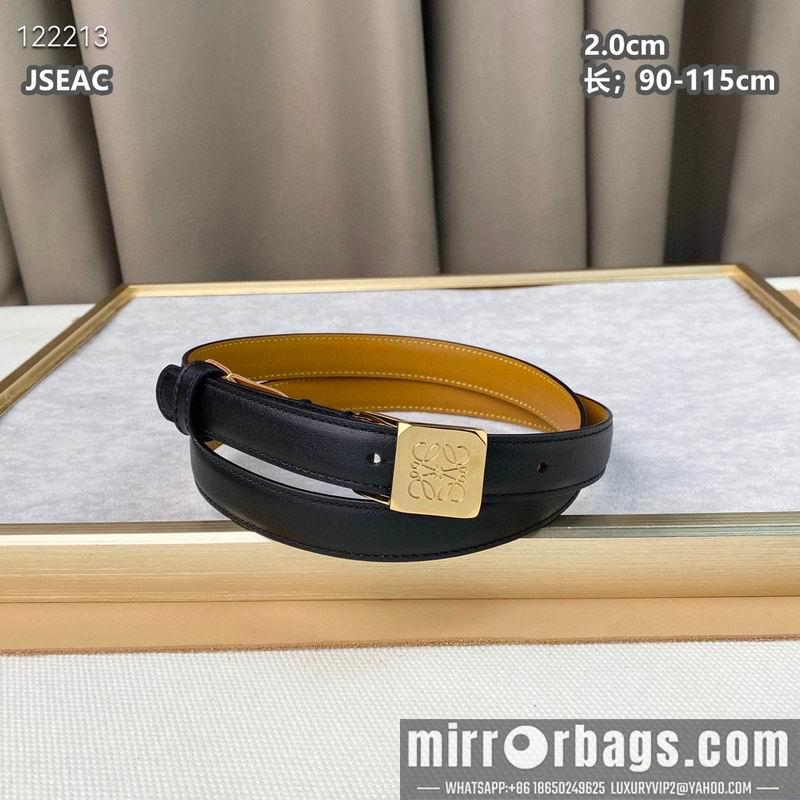 Replica Loewe belt 20mmX90-115cm 8L04