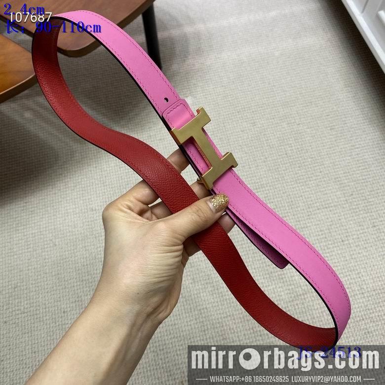Replica Hermes Belt 24mmX90-110cm 8L05