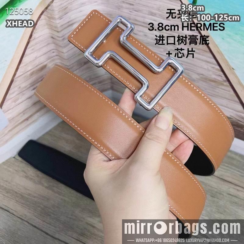 Replica Hermes belt 38mmX100-125cm 8L07