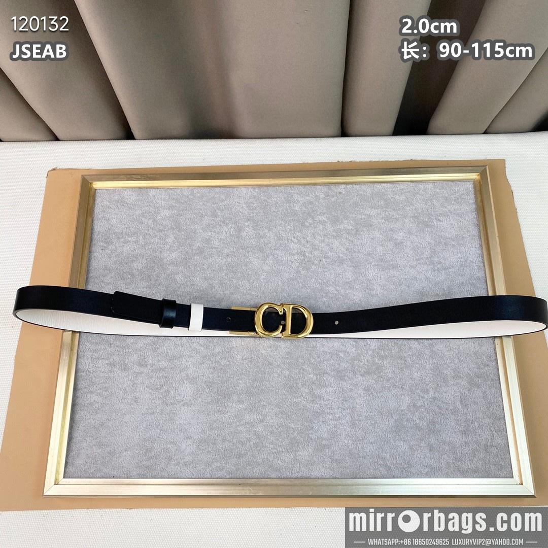 Replica Dior belt 20mmX90-115cm 8L072001