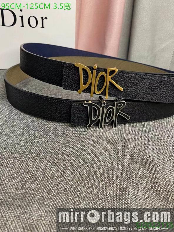 Replica Dior belt 35mmX95-125cm 7D17