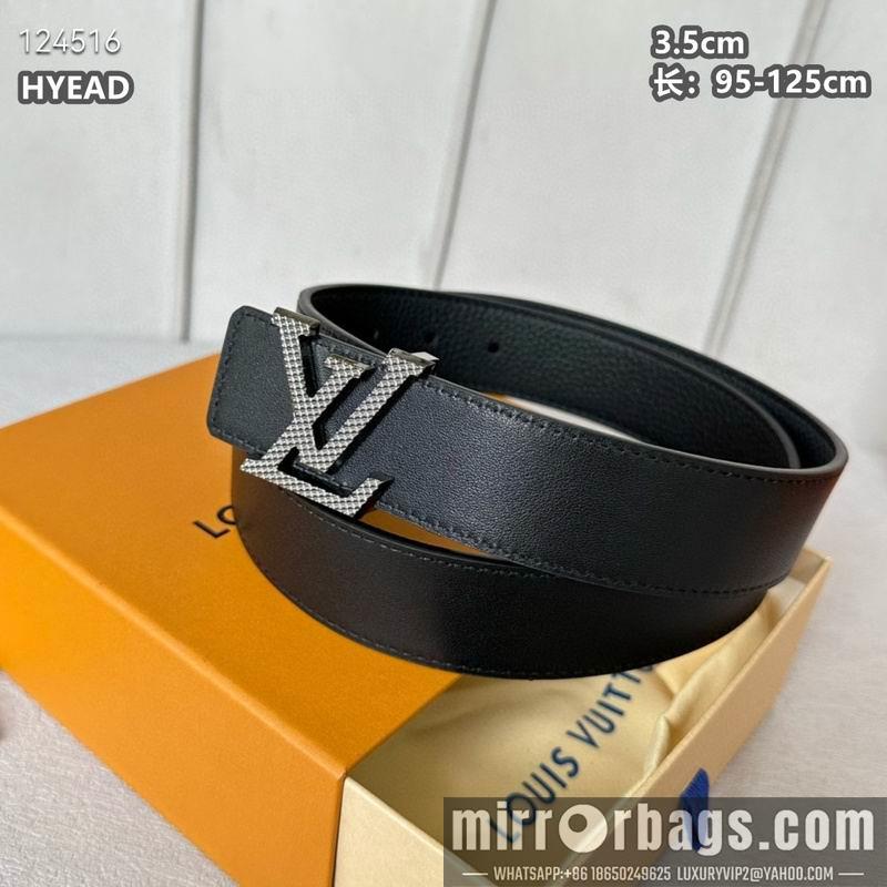Replica LV belt 35mmX95-125cm 8L10
