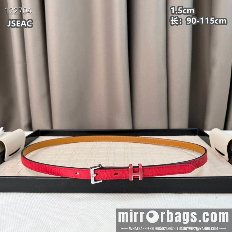 Replica Hermes belt 15mmX90-115cm 8L04