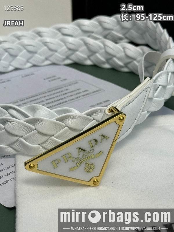 Replica Prada belt 25mmX95-125cm 8L01