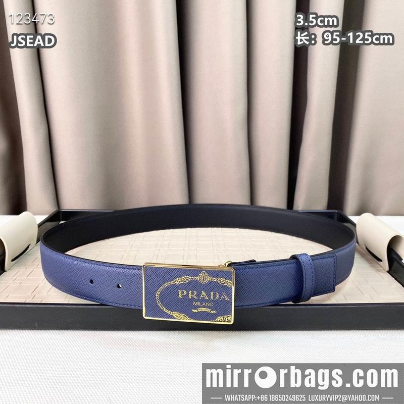 Replica Prada belt 35mmX95-125cm 8L33