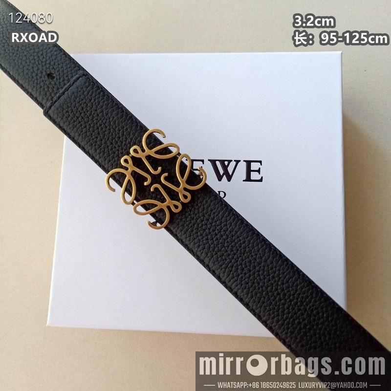Replica Loewe belt 32mmX95-125cm 8L03