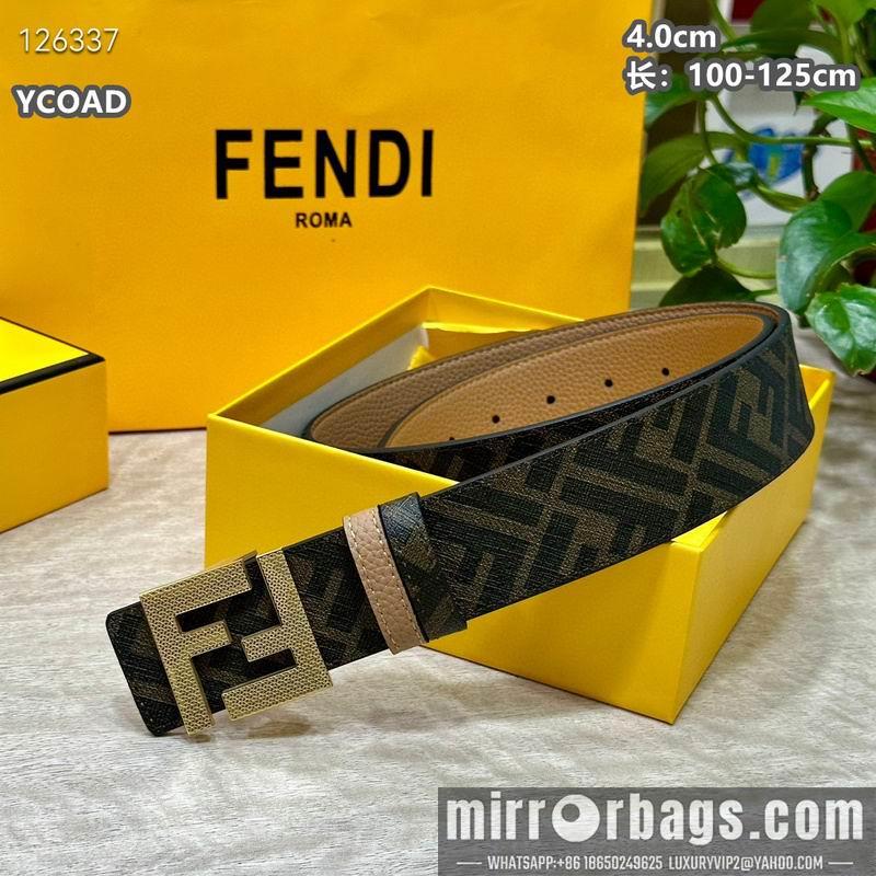 Replica Fendi belt 40mmX100-125cm  8L06