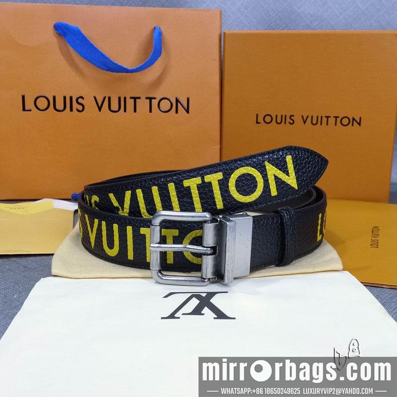 Replica LV belt 35mmX90-125cm lb02