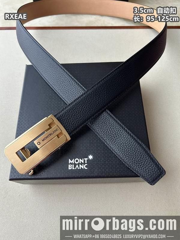 Replica Montlanc belt 35mmX100-125cm 8L75