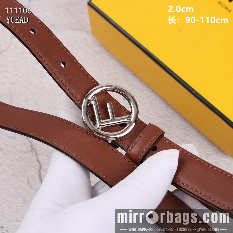 Replica Fendi Belt 20mmX90-110cm 8L02