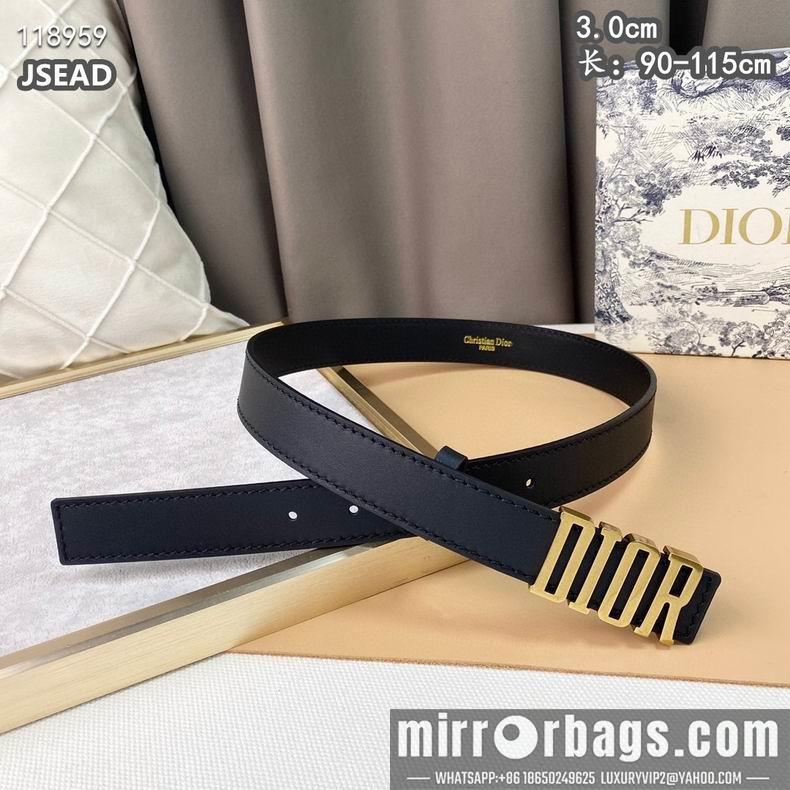 Replica Dior belt 30mmX90-115cm 8L12