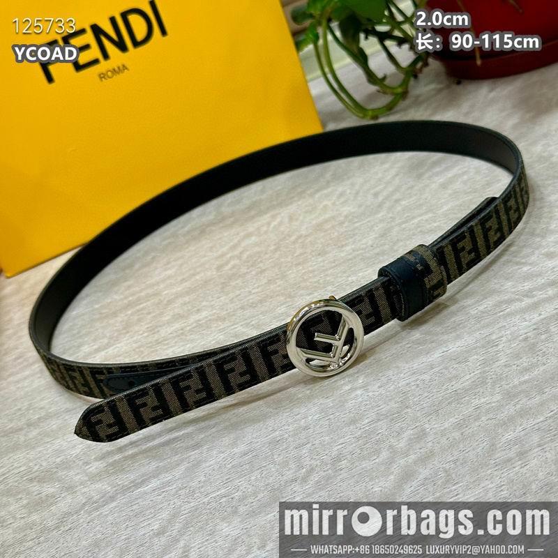 Replica Fendi belt 20mmX90-115cm 8L18