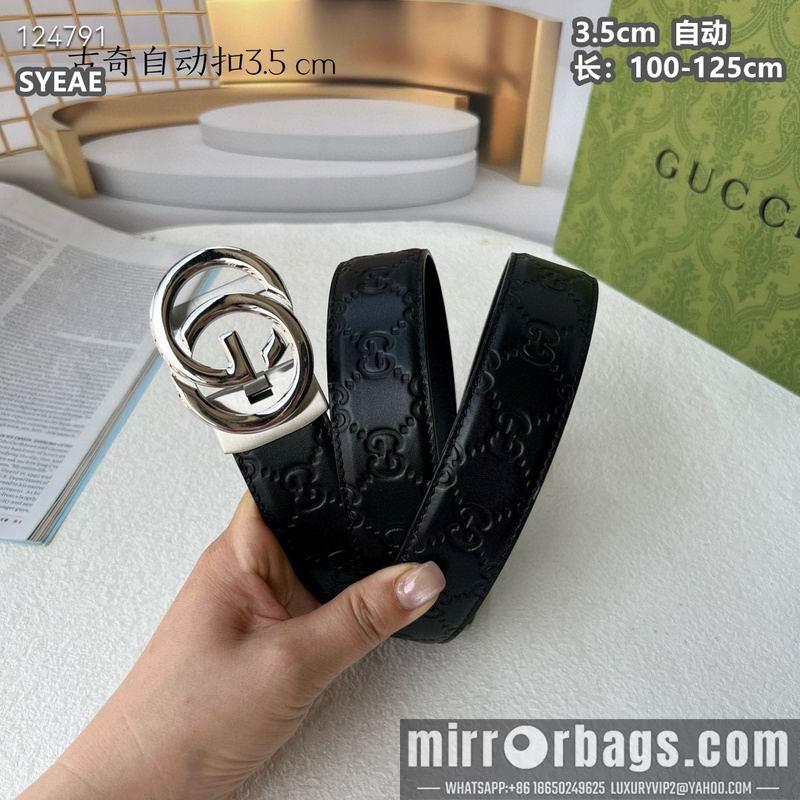 Replica Gucci belt 35mmX100-125cm 8L17