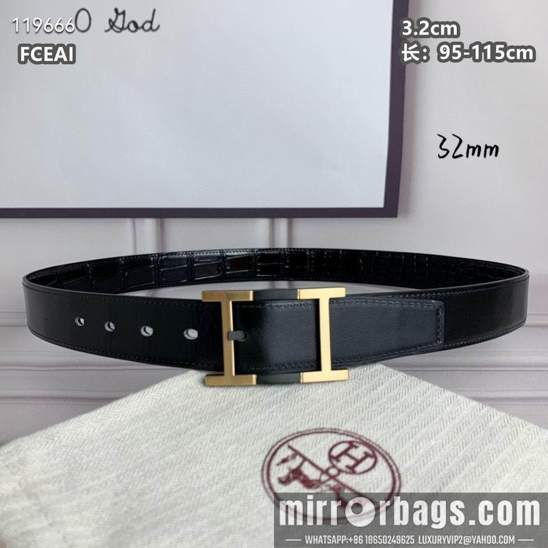 Replica Hermes belt 32mmX95-115cm 8L040805