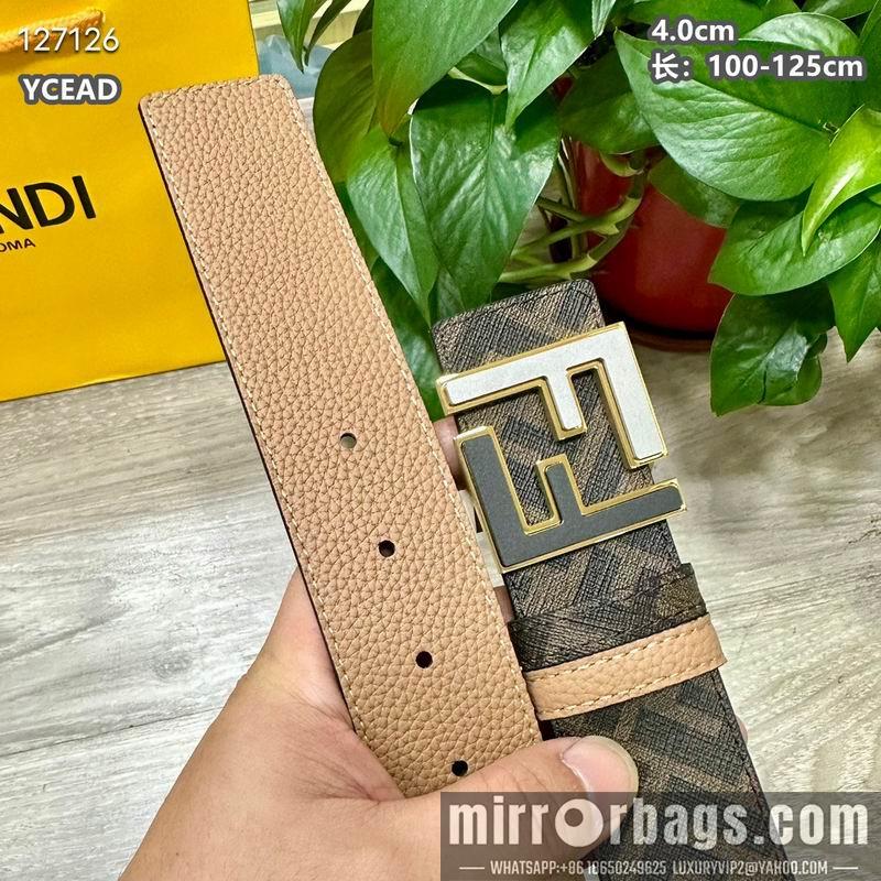 Replica Fendi belt 40mmX100-125cm 8L133