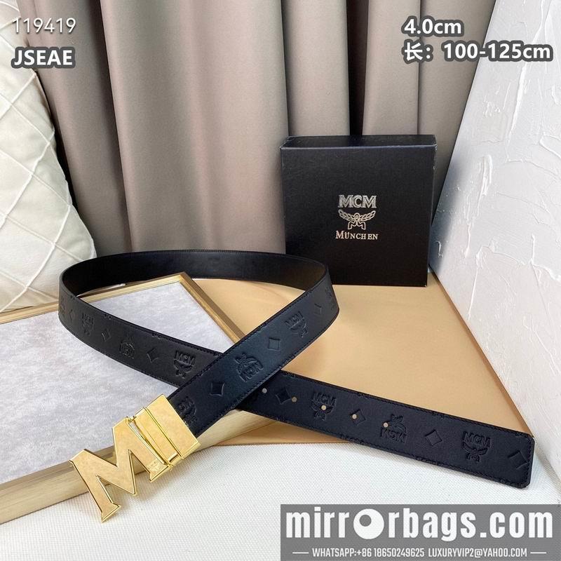 Replica MCM belt 40mmX100-125cm 8L040801