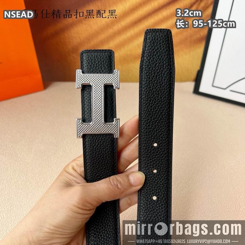 Replica Hermes belt 32mmX95-125cm 8L36