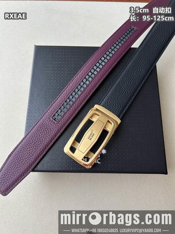 Replica Montlanc belt 35mmX100-125cm 8L81