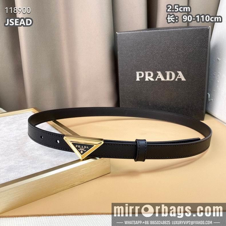 Replica Prada belt 25mmX90-110cm 8L010801