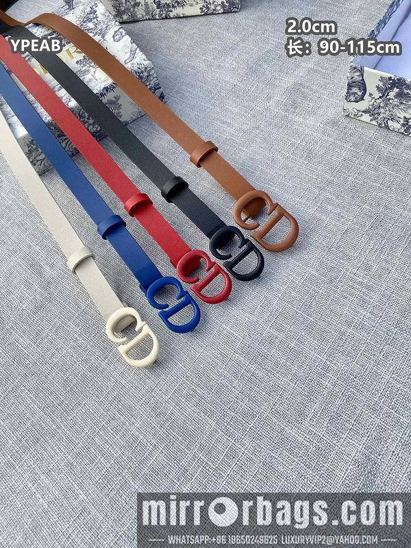 Replica Dior belt 20mmX90-115cm 8L23