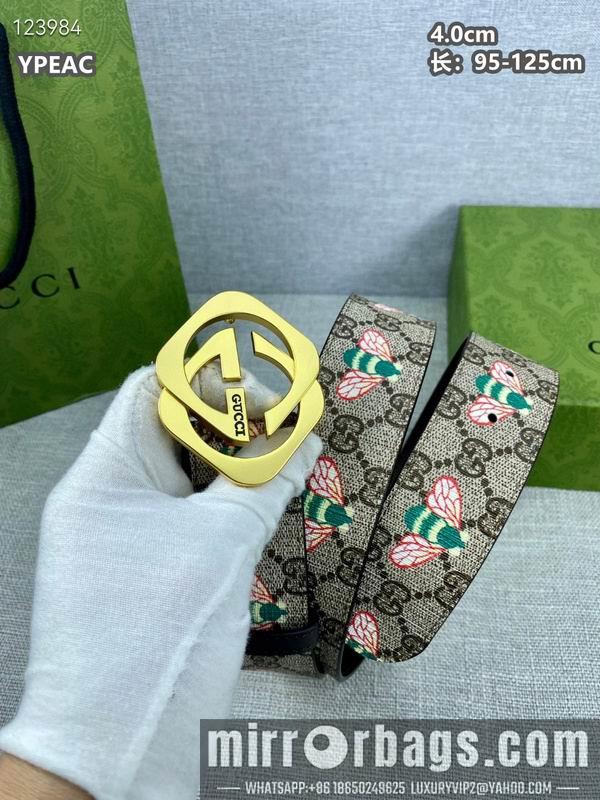 Replica Gucci belt 40mmX95-125cm 8L109
