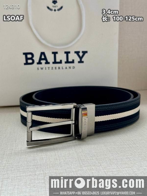Replica Bally belt 34mmX100-125cm 8L08