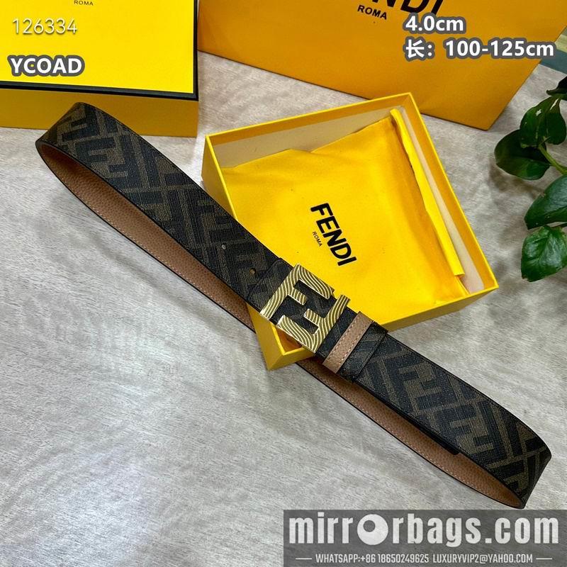 Replica Fendi belt 40mmX100-125cm  8L08