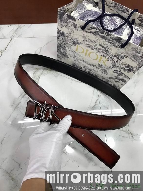 Replica Dior Belt 34mmX95-125cm 7D17