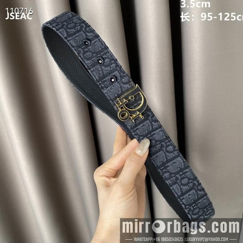 Replica Dior Belt 35mm 95-125cm 8L02