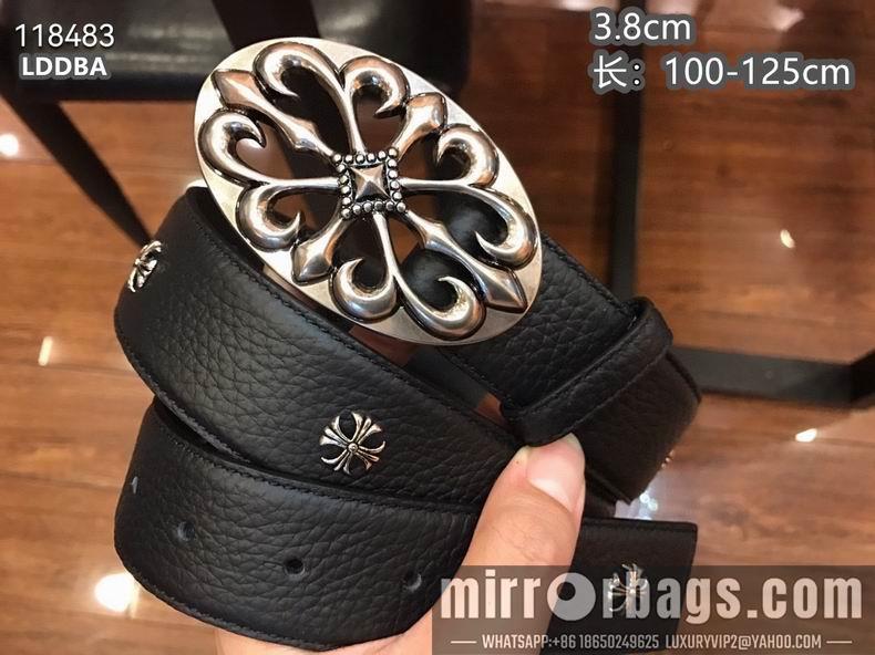 Replica Chrome Hearts belt 38mmX100-125cm 8L02