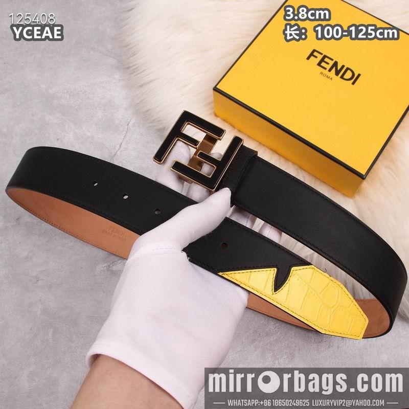 Replica Fendi belt 38mmX100-125cm  8L22