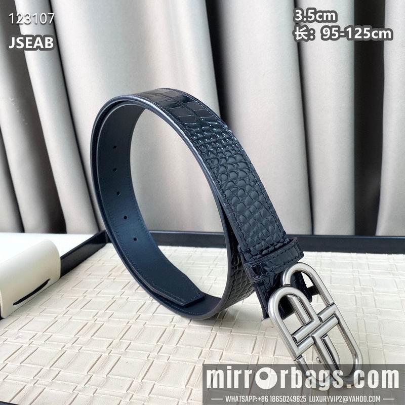 Replica Balenciaga belt 35mmX95-125cm 8L08