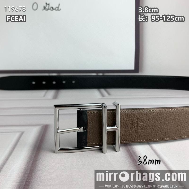 Replica Hermes belt 38mmX95-125cm 8L040802