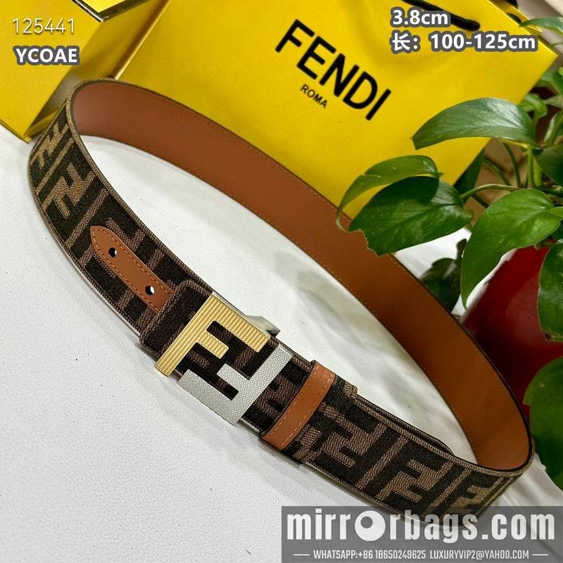 Replica Fendi belt 38mmX100-125cm  8L13