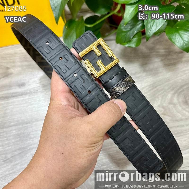 Replica Fendi belt 30mmX90-115cm 8L24
