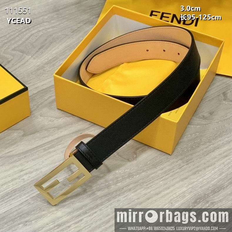 Replica Fendi Belt 30mmX95-125cm 8L11