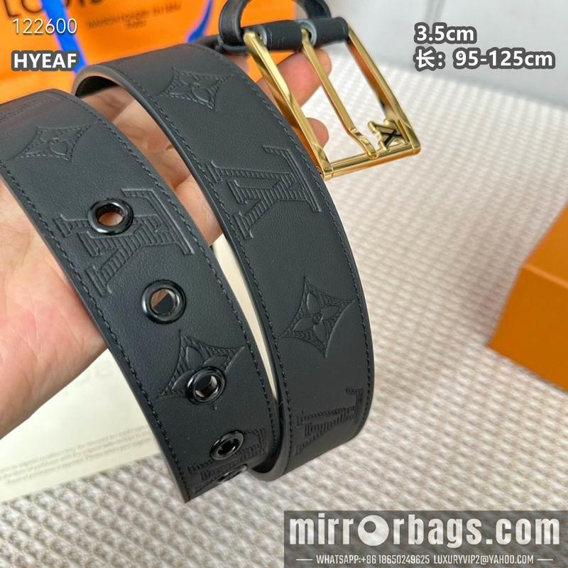 Replica LV belt 35mmX95-125cm 8L34