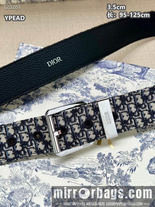 Replica Dior belt 35mmX95-125cm 8L31